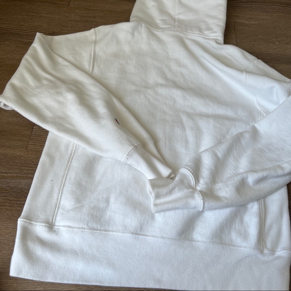Champion Vintage Reverse Weave White Hoodie - Picture 10 of 16
